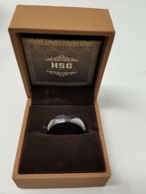 Haosg Tungsten Band - 7.5 Silver Tone